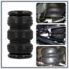 Universal 2pcs 3 Rows Rubber Air Ride Suspension Shock Absorber Air Bags Air spring 3E2200 with Quick Connector Suit for Truck