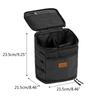 Outdoor Camping Gas Tank Storage Bag Large Capacity Tool Bag Picnic Cookware Utensils Organizer for Women Men Tableware