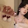 S925 Silver Needle Pearl Flower Earrings for Women - Luxury, Fashionable Korean Style