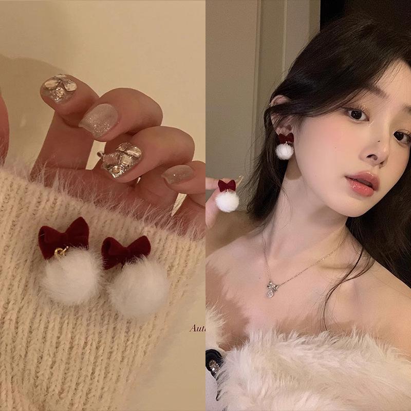 S925 Silver Needle Pearl Flower Earrings for Women - Luxury, Fashionable Korean Style