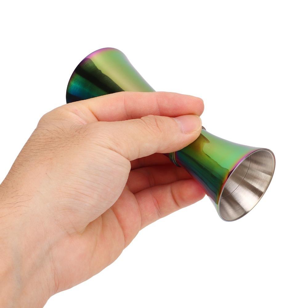 Thicken Design Cocktail Measuring Jigger Wide Opening Bar Measuring Tool Double Jigger  Bartenders