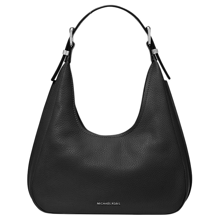 

Michael Kors MK Nolita Brand Logo Metal Accessories Tote Bag Women handbags Black 30F4SY5H1L-BLACK Basic Set (Bag)