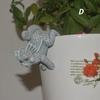 1PC Resin Dinosaurs Figurines Hanging Cup Model Garden Dinosaur Pendant Decorate Accessory Creative Flower Pot Decor Home Office