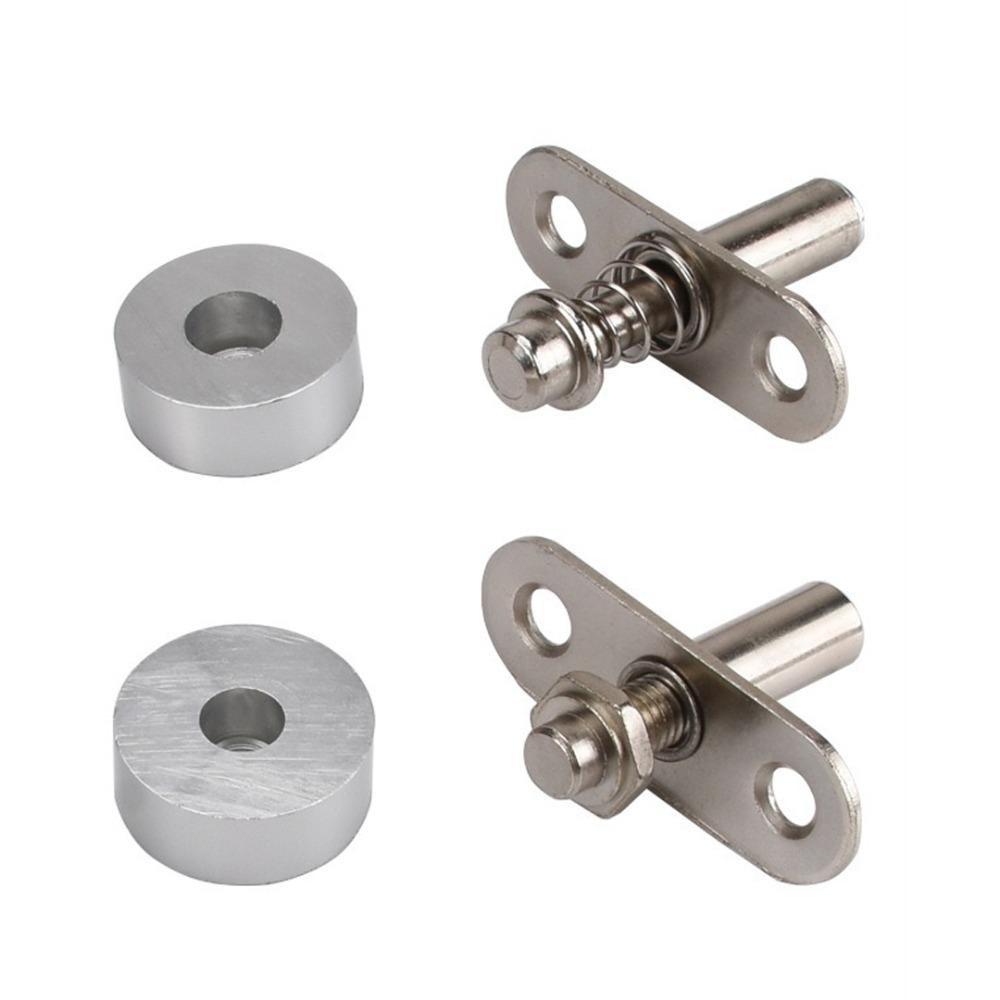 Adjustable Pivot Pivot Hinge Heavy-Duty Rotation Pivot Doors Hinges  Mounting Hardware Set 1