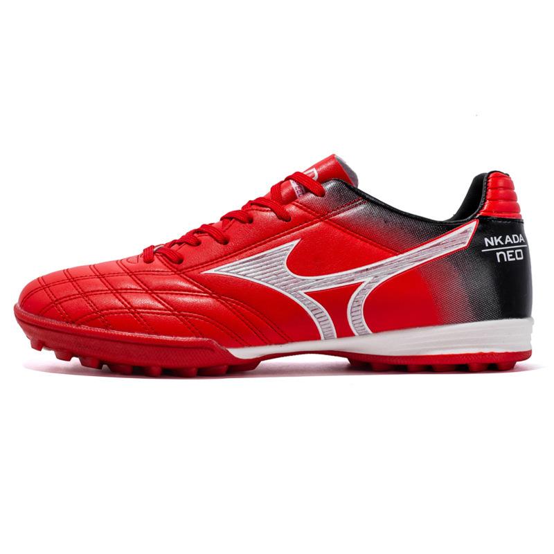 Football Shoes Broken Nails Artificial Turf Boys and Girls Youth Students Leather Foot Game Training Sneakers