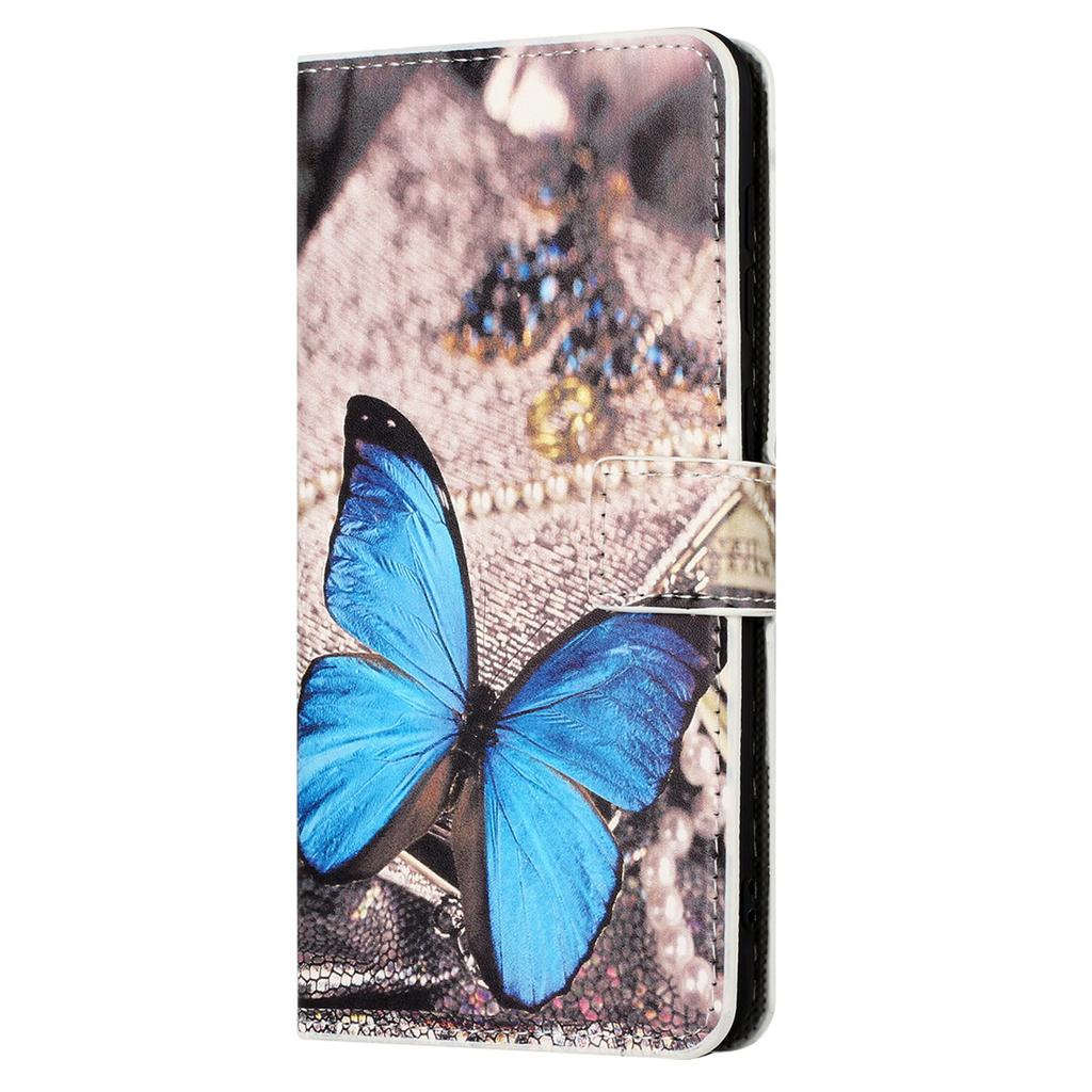 For Motorola Moto G24 Power PU Leather Case Pattern Printing Flip Cell Phone Cover