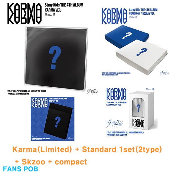 

Виберіть POB ТА SET Пакет Stray Kids KARMA FANS SHOP SET4