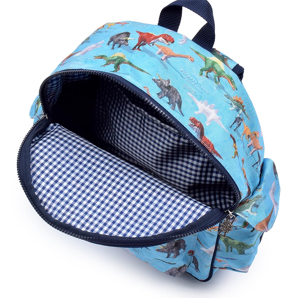 BUNTER CANDY-STIL Leichter, wasserabweisender Dinosaurierwelt-Rucksack für Jungen, Wasserabweisend, Leicht, Fleckenresistent und Knitterfest