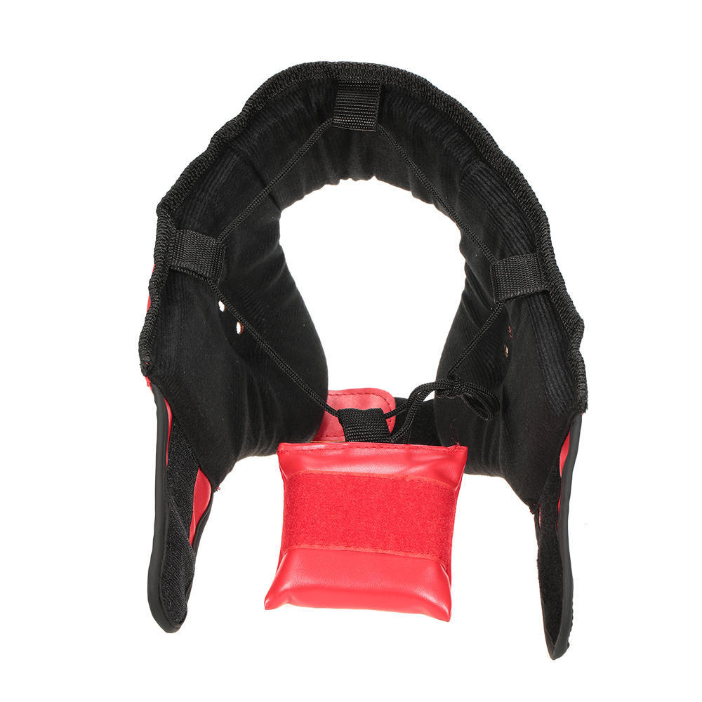 Boxerský trénink Headgear Head Guard Bojová umění Kick Sparing Helmet Gear Obličejový chránič hlavy