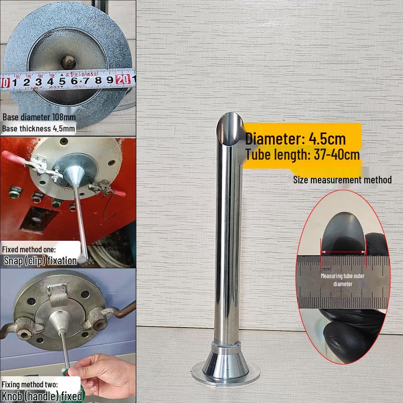 Cotton Filling Machine Accessories: Filling Tube, Small Down Nozzle, Horn, Switch, Air Nozzle, Filling Head.