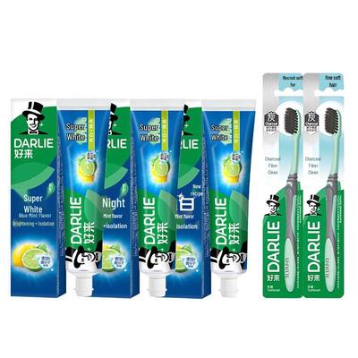 Ultra White Limette Minze Zahnpasta Set