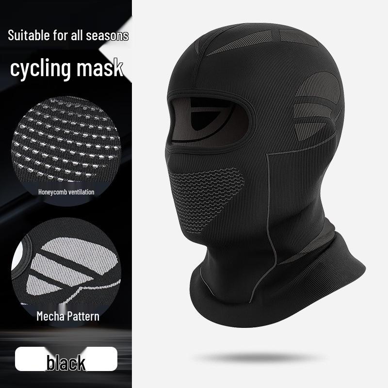 Gestrickte Pullover-Mütze: Atmungsaktiver Skihelm & Ohrenschutz, 3-in-1 Kälteschutz-Gesichtsmaske