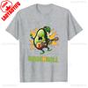 Lustiges Avocado-Shirt für Liebhaber Guac and Roll T-Shirt Niedliches Gitarrenspieler-Geschenk Guacamole Musikliebhaber Erwachsener Unisex Bedrucktes T-Shirt Oberteile