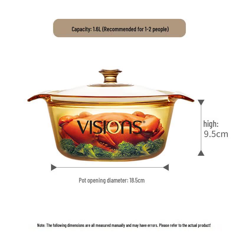 Corning VISIONS Glass Pot