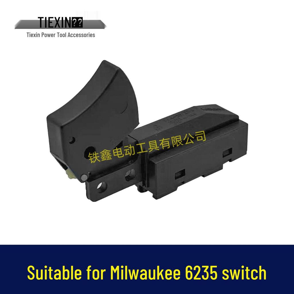 Elektrický vypínač pro okružní pilu a příklepovou vrtačku Milwaukee 6235 - Kompatibilní s řezacími stroji 355/350