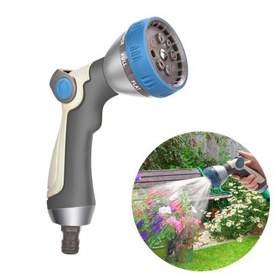 Gartenschlauchdüse Bewässerungsspray Hochdruck-Wassersprinkler mit 8 Mustern