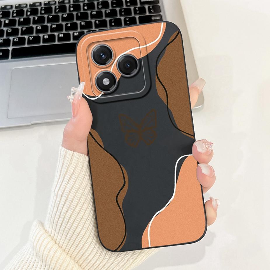 For Honor 400 Pro Case Honor400 Lite ABR-NX1 Luxury Art Painted Cover Matte Phone Case For Honor 400 Lite Honor400 Pro Soft Bags