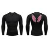 Graphic Athletic Quick Dry Compression Shirt for Men Gym Workout Running Tshirts Tees Tops Undershirt Baselayers Activewear