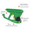 Portable Garden Spreader Portable Handheld Planter for Garden Farm with 1.5l Capacity 5 Gear Energy-saving Seeder for Lawn