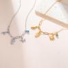 Cazador Sea Fish Conch Starfish Necklaces for Women 2026 Jewelry Stainless Steel Choker Bohemian Birthday Gift Wholesale