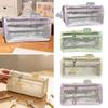 Bow Stationery Bag Transparent Storage Bag Cute Pen Box  Gift