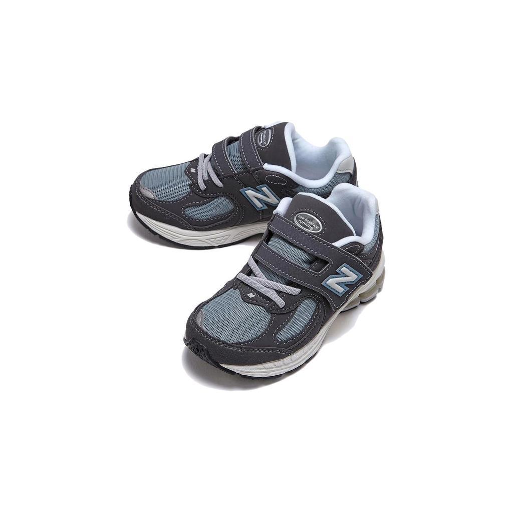 New Balance Nb 2002R Cushioning Durable Low-Top Running Shoes Kids sneaker Black Blue PV2002FB