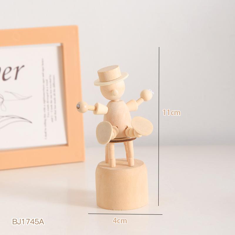 Cute Dancing Puppet Ornament Series Kawaii Animal Ornaments Bedroom Desktop Ornaments Birthday Gifts for Children