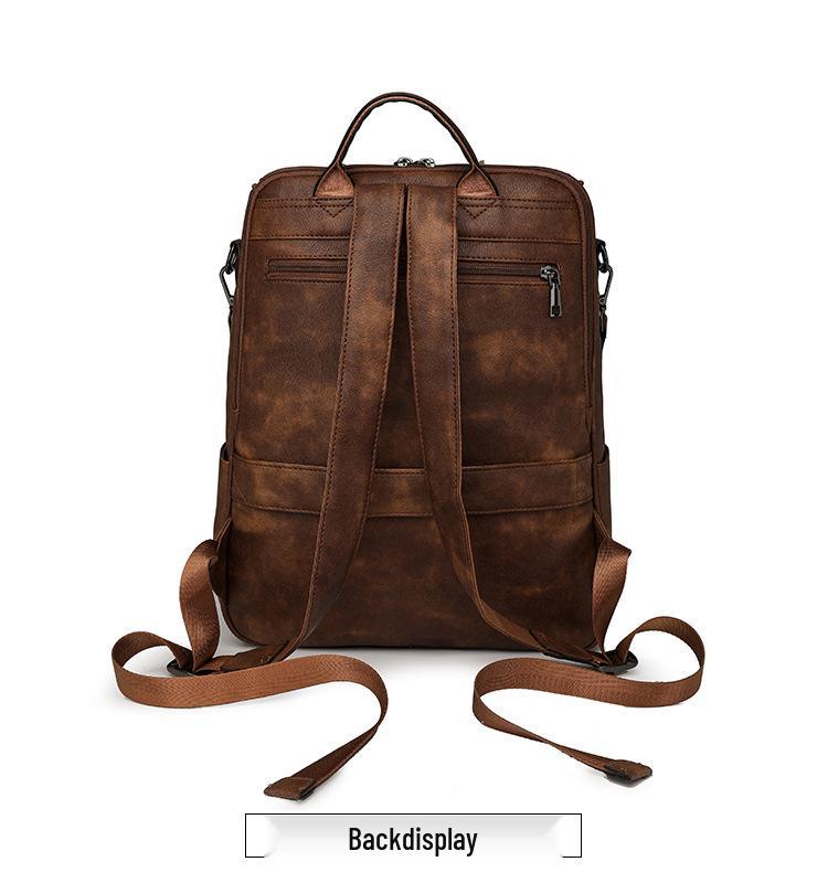 Chic British Style Retro Backpack: Spring 2025 Trend for College Students