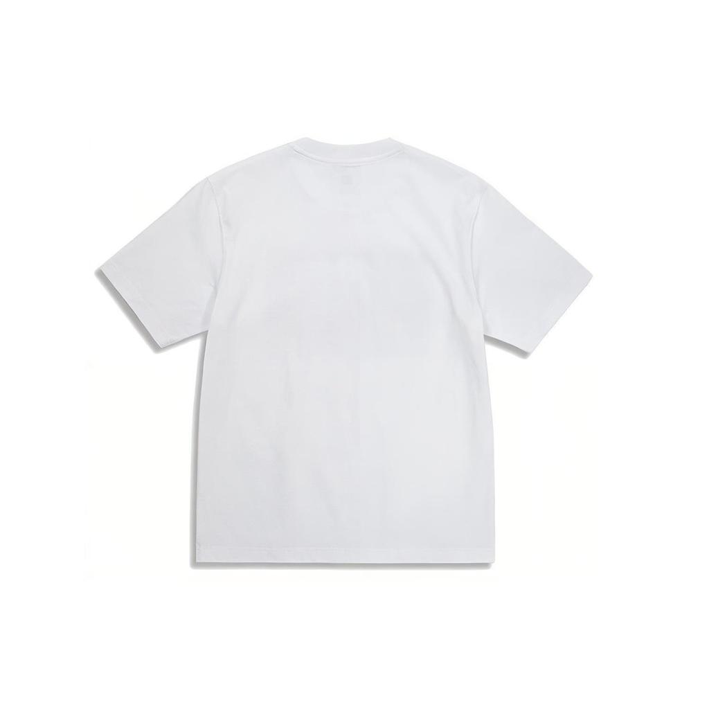 Li Ning x BADFIVE T-Shirt Herren Weiß AHSQ701-2