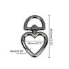 30 Pcs Heart Swivel Buckles Trigger Spring Keyring Buckle Clasps Hooks Durable
