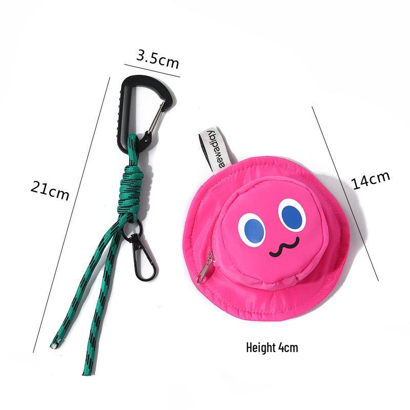 Multifunctional Mini Printed Coin & Key Pouch