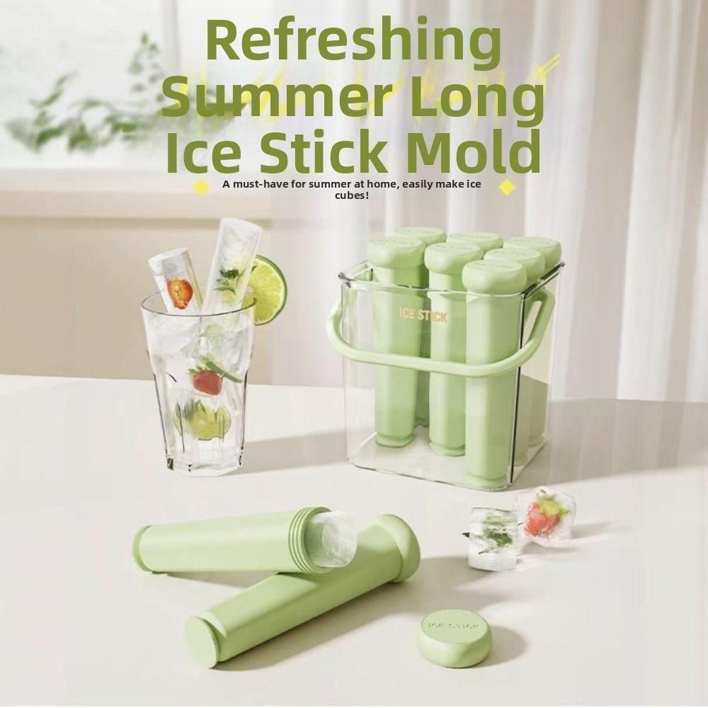 Reusable Old Popsicle Mold DIY Ice Maker Mold Durable Ice Cube Mould Kitchen Tools