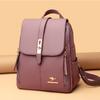 Women's Backpack New Korean Edition Simple Fashionable Women's Backpack Commuter Versatile Large Capacity One Shoulder Casual Bag