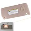 83280-TA5-A51ZA Beige Left Side Replacement Sun Visor With Light Makeup Mirror For Honda Accord 2008-2013