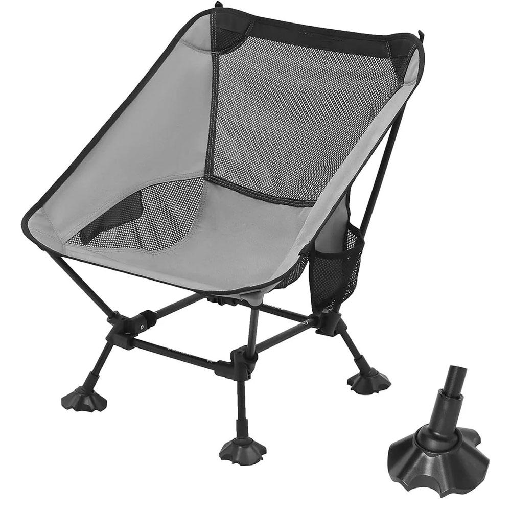 4 Stück Campinghockerbeinkappen Rutschfest Outdoor Klappstuhl Fußabdeckung Verstellbar Verschleißfest Angelstuhl Zubehör.