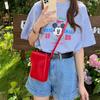 Niche 2025 Stylish Retro Crossbody Phone Bag - Unisex Japanese & Korean Textured Design