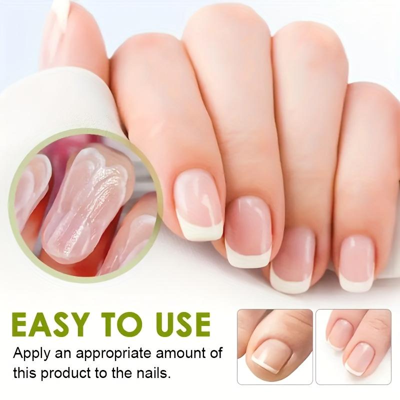 Natural nail care cream, gentle and moisturizing, used for nail care to prevent dryness. Physical exfoliation