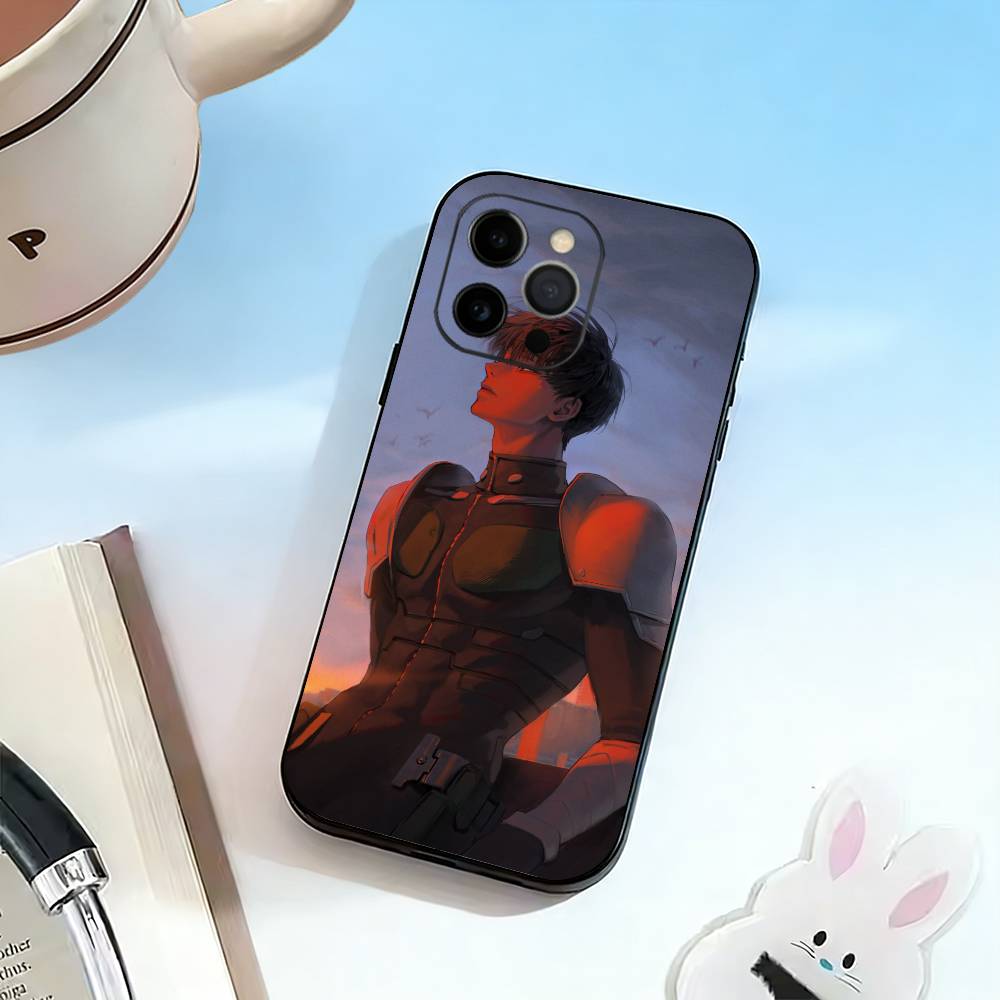 K-8-Kaiju No Phone Case For iPhone 17, 16,15,14,13,12,11 Plus,Pro Max, Others Soft Black Cover