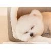 Winter Dog Bed Self-Warming Puppy House Cozy Cat Sleeping Tent Cave Beds Indoor Kitten Nest Kennel Hut for Small Medium Dog Cats