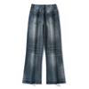 Men's American Retro Washed Flared Jeans