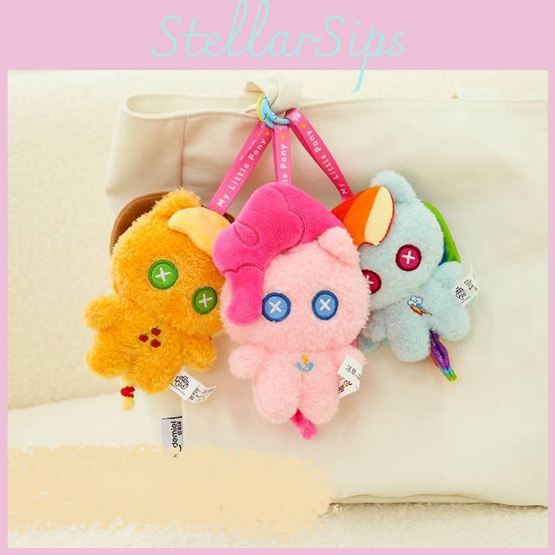 Weicher und entzückender Plüschpuppen-Schlüsselanhänger mit einzigartigen Farben und Designs