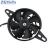 12V Motorcycle Cooling fan Oil Cooler Engine Electric Radiator For Honda Yamaha Suzuki KTM Kawasaki ATV Motocross Accessories