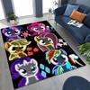 27 Style My Little Pony Unicorn Cartoon Rug for Bedroom Living Room Sofa Home Doormat Decor, Large Kids Non-slip Floor Mat Gift
