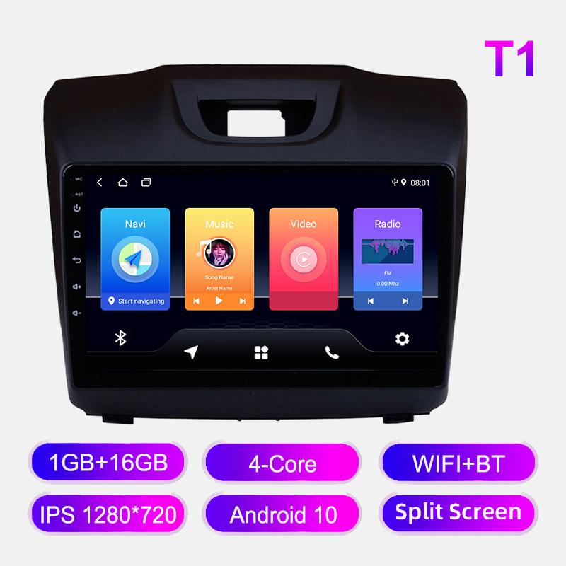 Car Radio For Chevrolet S10 Isuzu DMAX 2015-2018 GPS Navigation Audio Multimedia Stereo Carplay Android Auto IPS Screen Headunit