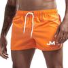 Nové pánské módní plážové šortky vyrobené z polyesteru rychleschnoucí vícebarevné sportovní šortky, pánské trojdílné šortky