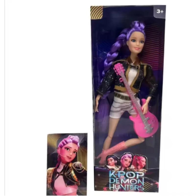 @@   NOI Păpușă Anime K-Pop Vânători de Demoni Jucărie Vinil Personaj Rumi Mira zoi Mască Vinil Figurină Cadou de Ziua de Naștere Cadouri pentru Clubul de Fani