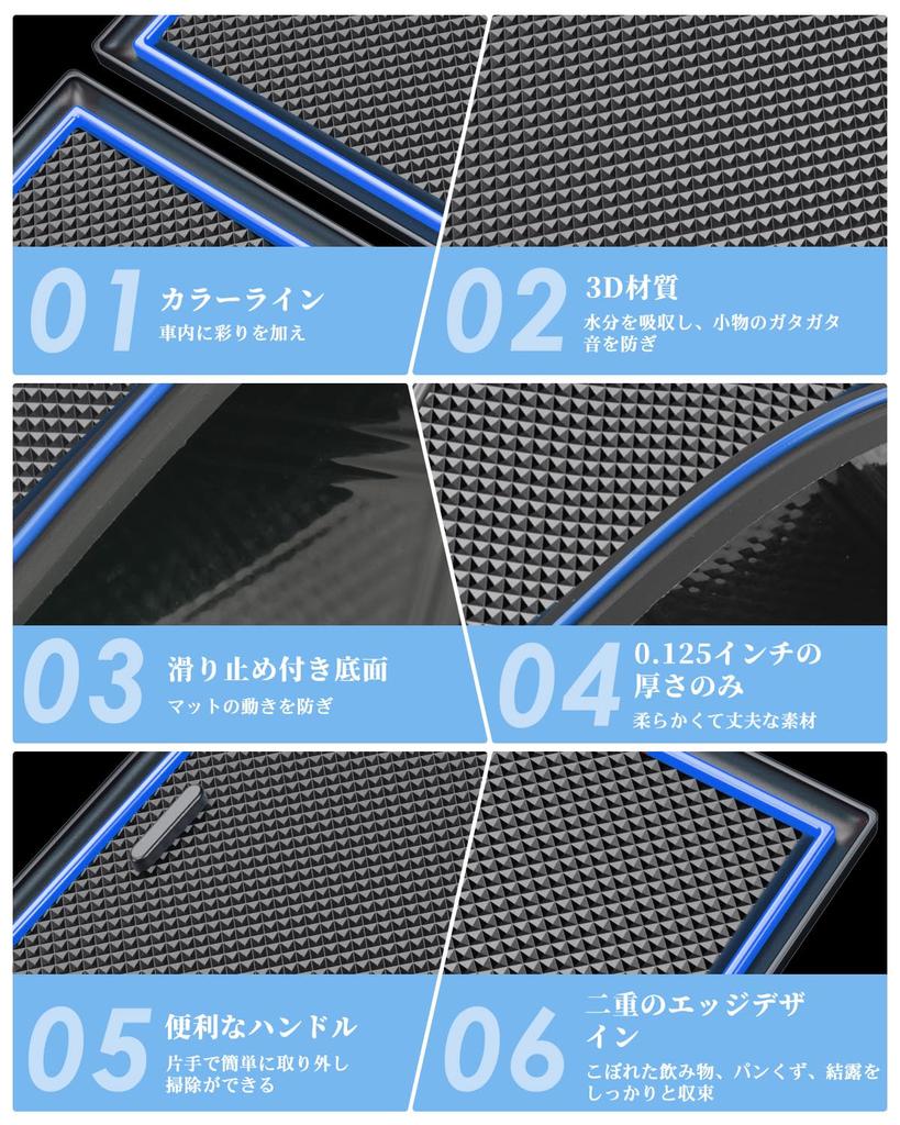 WEIPIN Toyota Sienta 10 Exclusive Rubber Mat Interior Rubber Mat Stain Prevention Sienta 3rd Generation Durable Noise Reduction Easy Installation New