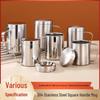 cmaos Stainless Steel Insulated Square Handle Mug