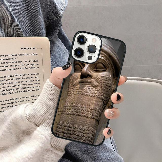 Lamassu Assyrian Mesopotamian Phone Case Cover for iPhone 17 Air 16 16e 15 13 14 11 12 Pro Max Plus Coque Fundas Shell