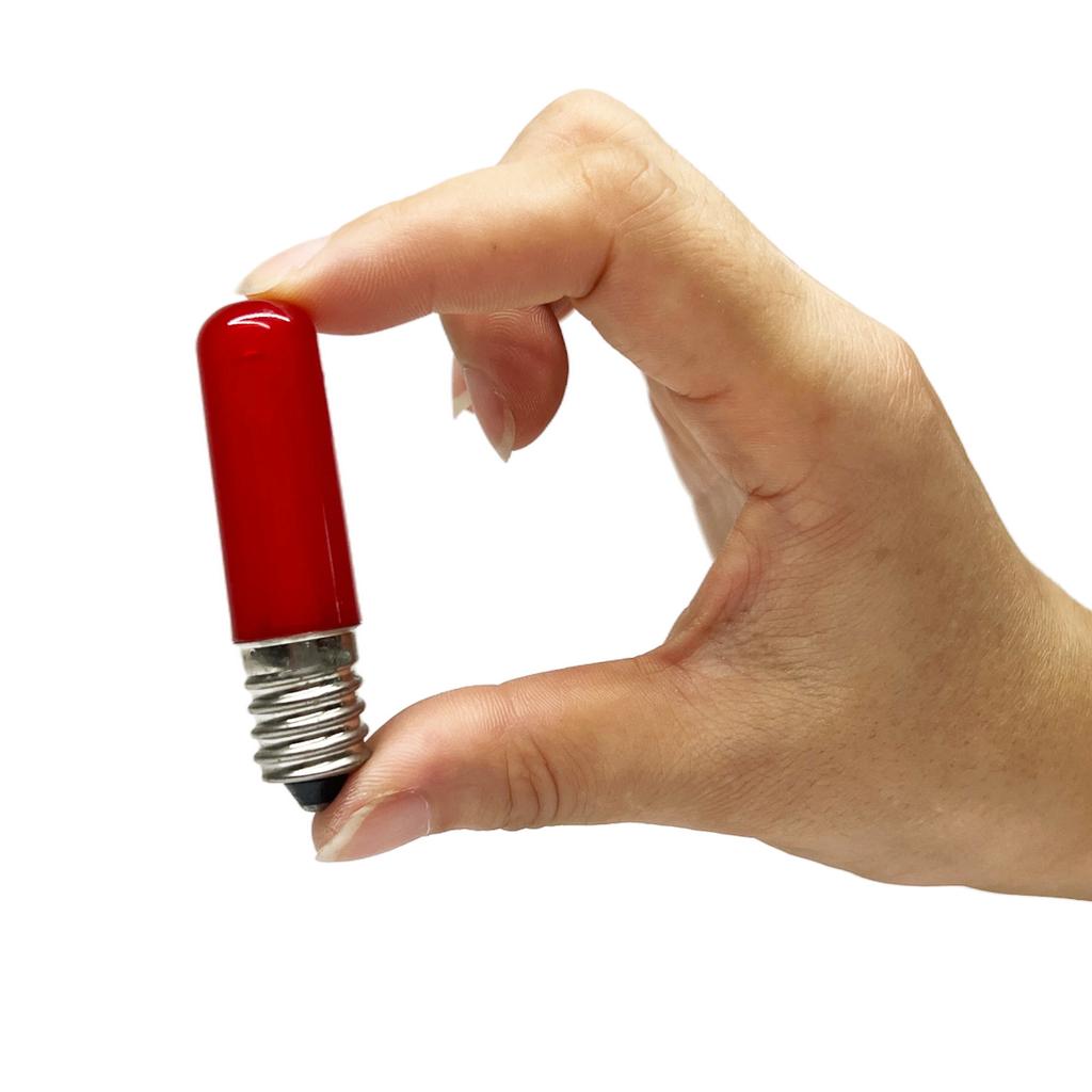 Mini T15 E14 15*60mm AC 220V LED COB Filament Light Bulb 2W Red Green Blue Yellow Cold Warm White Lamp For Refrigerator Freezer